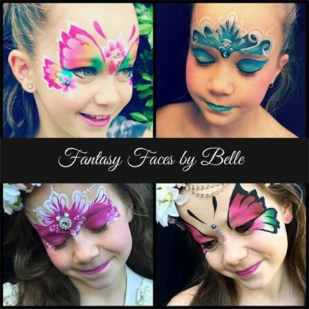 Facepainting, Fairy party, & Glamour Parties, Mermaid party, Pirate party, Glitter Tattoos & White Henna Glam, Sutherland Shire